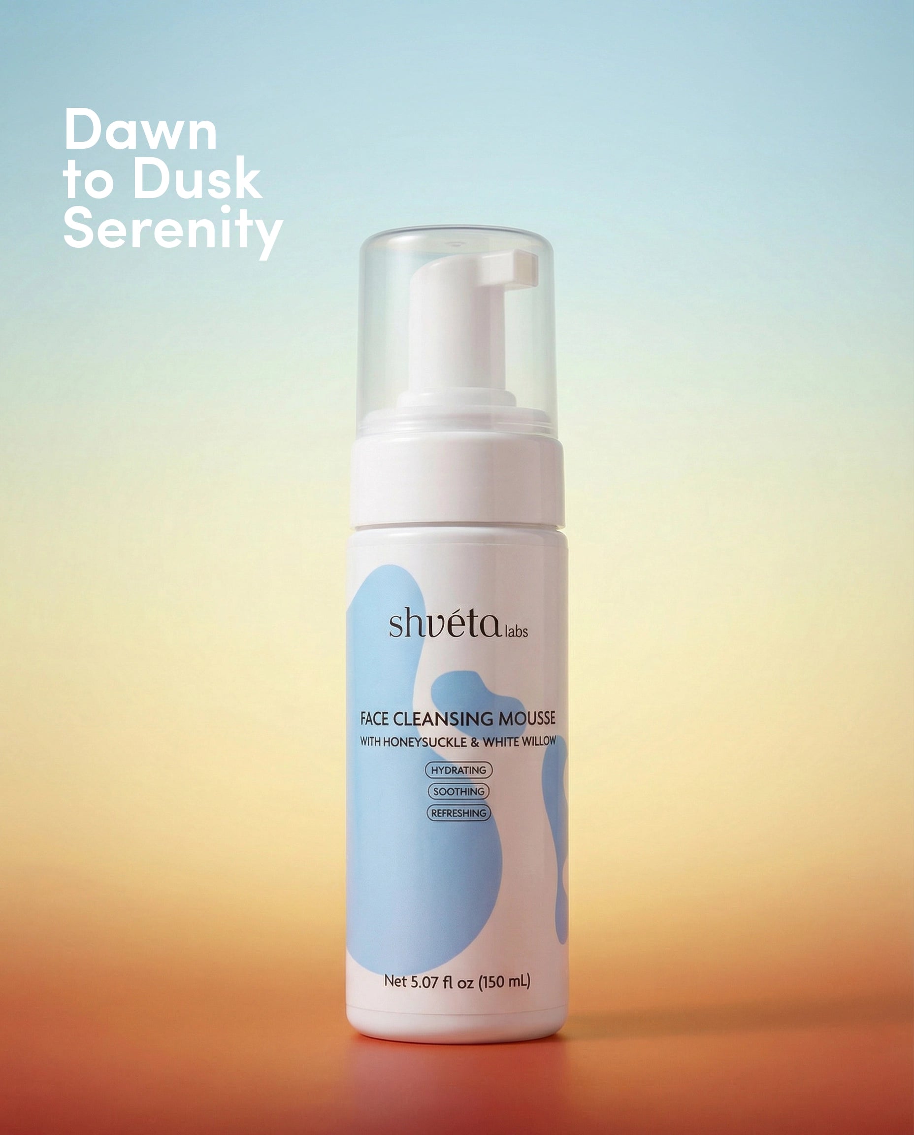 Face Cleansing Mousse with Honeysuckle & White Willow