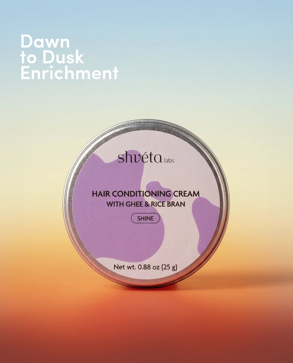 Hair Conditioning Cream With Ghee & Rice Bran (Shine)