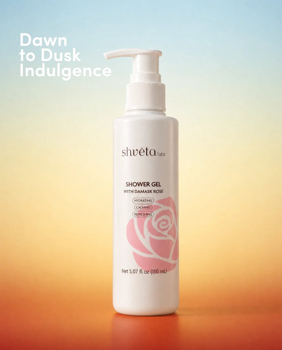 Shower Gel with Damask Rose